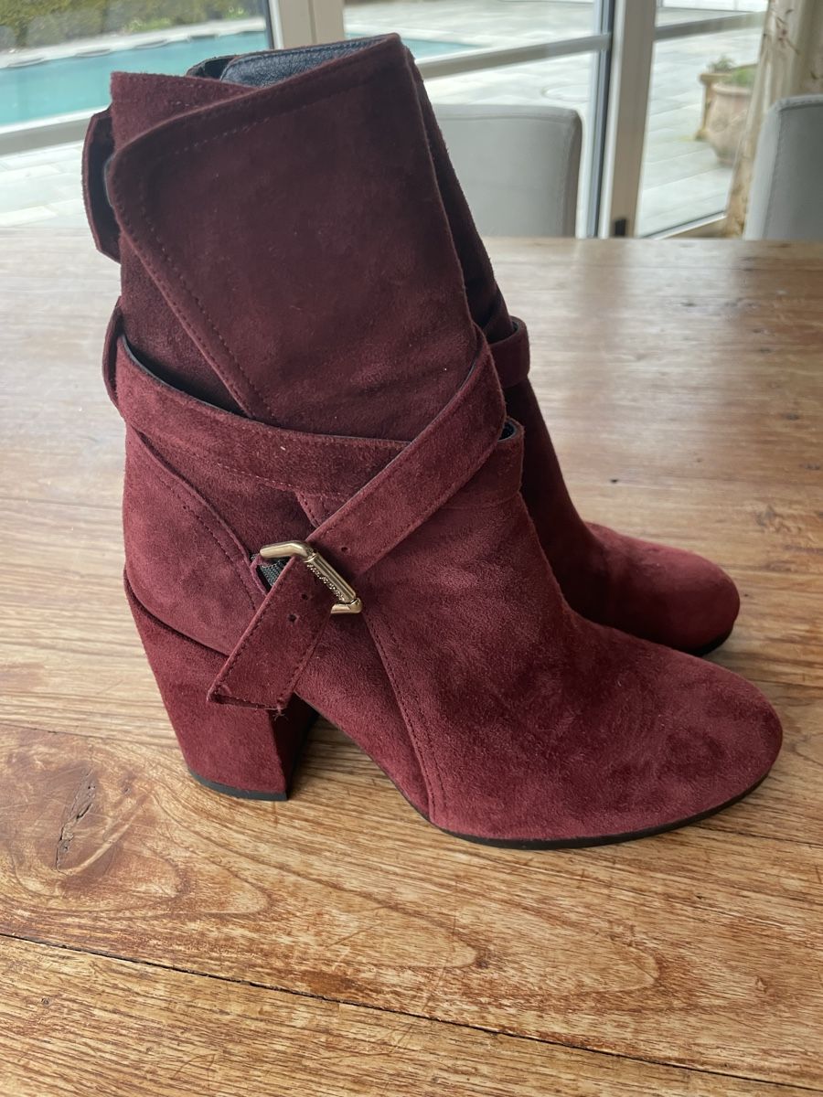 Tommy Hilfiger Damenschuhe: Tommy Hilfiger Wildleder Stiefeletten Gr. 37 – Gebraucht aus Kilchberg ZH von wolken03 2