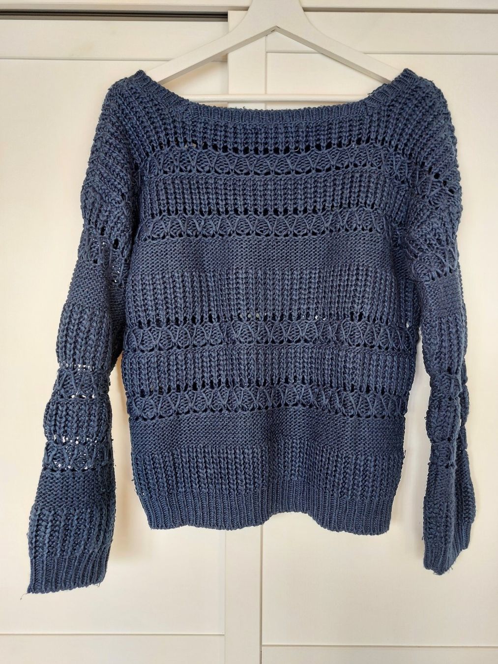 Roxy Pullover & Sweatshirts: Roxy Strickpullover Grobstrick Grösse S, Blau, Boho Style – Gebraucht aus Titterten von fra_v27g 2