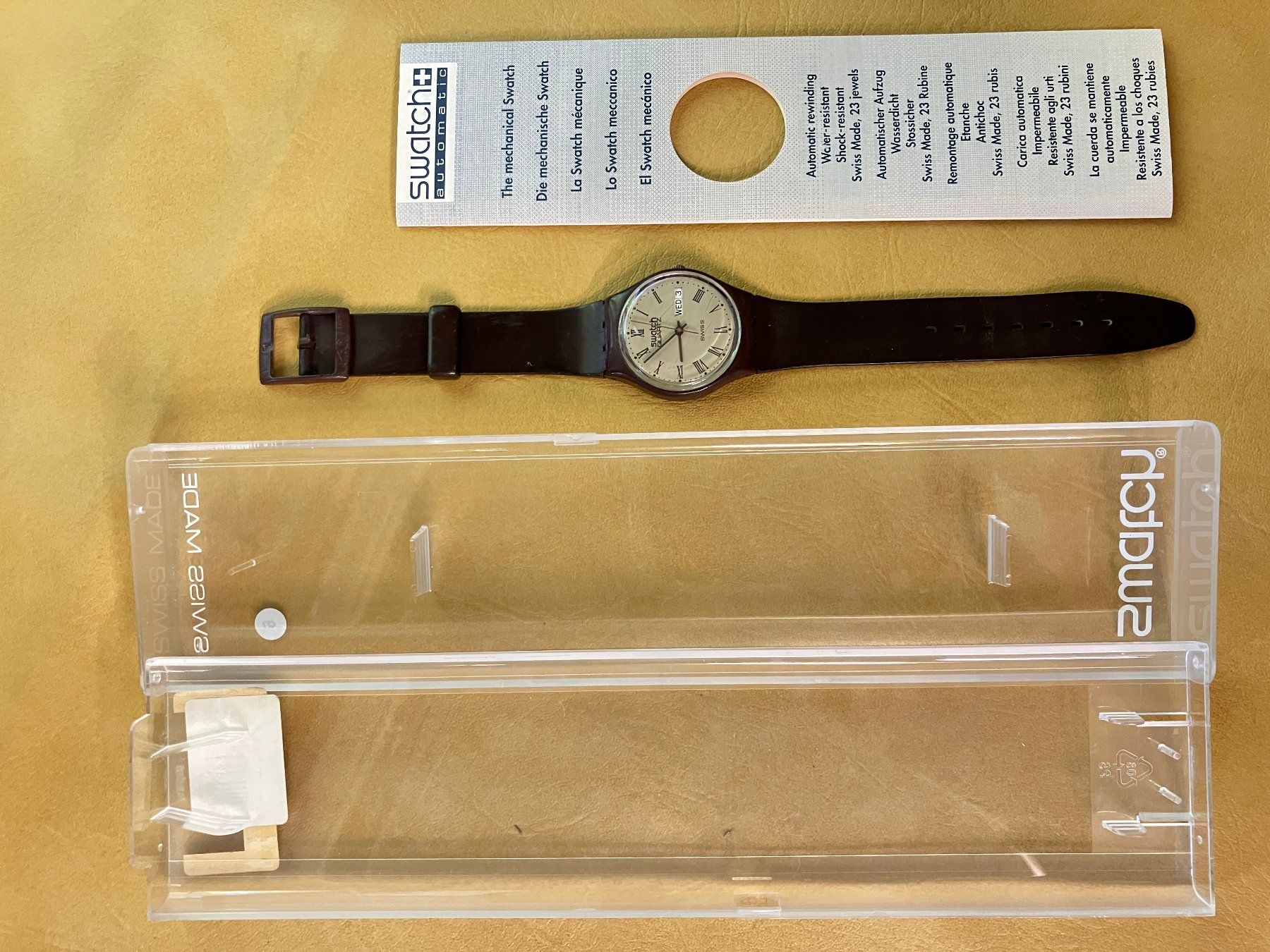 Swatch Orologi: Swatch GC 700 braun 1982 – Usato da Horw venduto da luzernicus 3