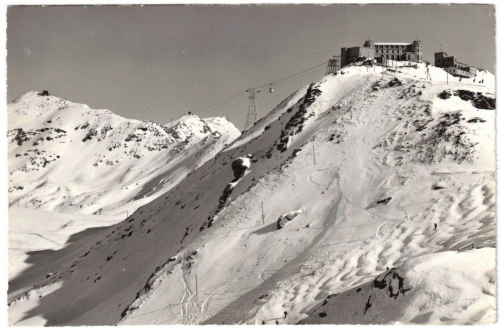 Cartoline postali: Zermatt - Luftseilbahn Gornergrat--Hochtälli – Usato da Binningen venduto da Mountainrider