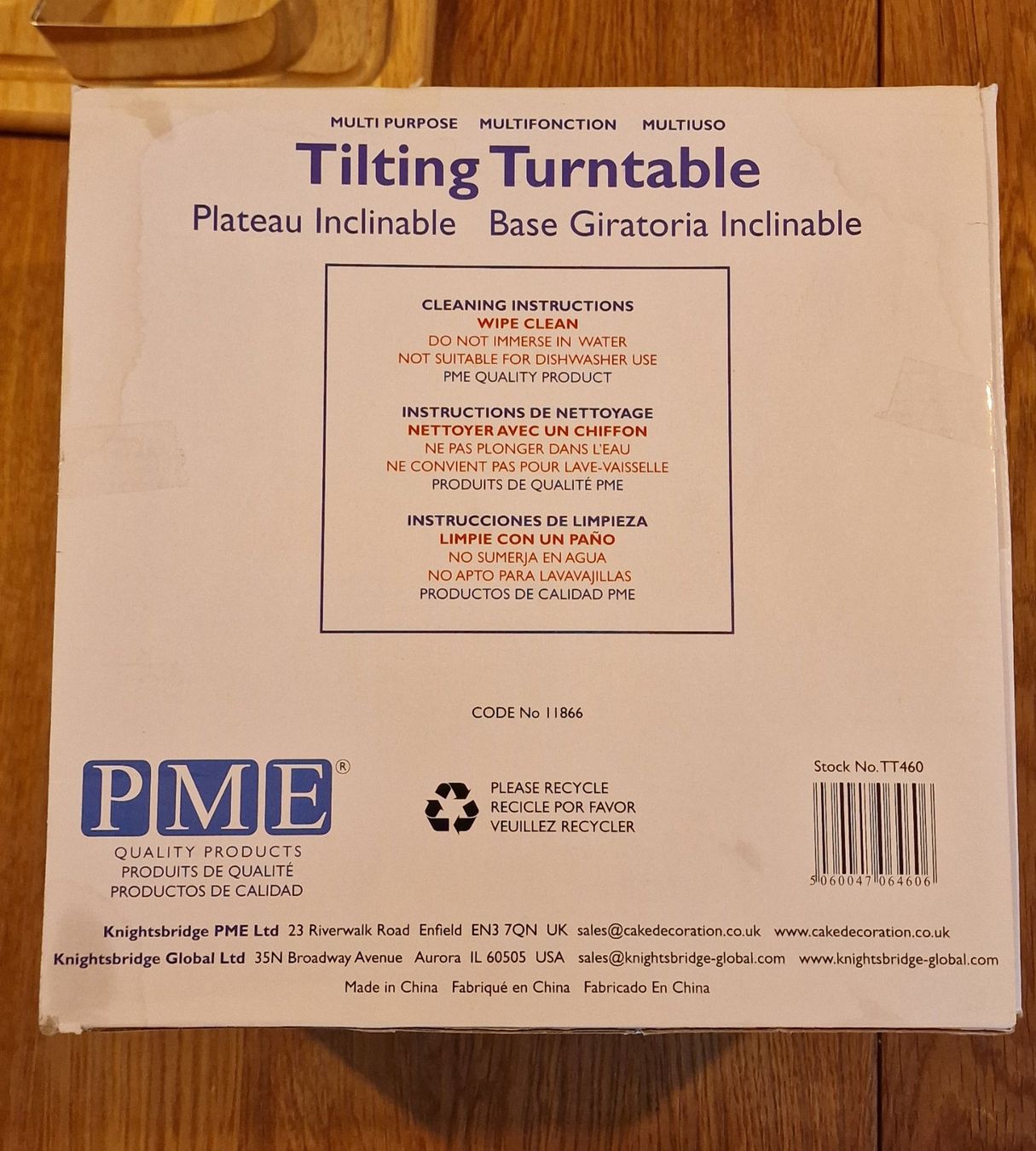 Elettrodomestici da cucina: PME Schwenkbarer Drehteller Tilting Turntable – Nuovo e nell'imballaggio originale da Dietikon venduto da gab_qz7y 2