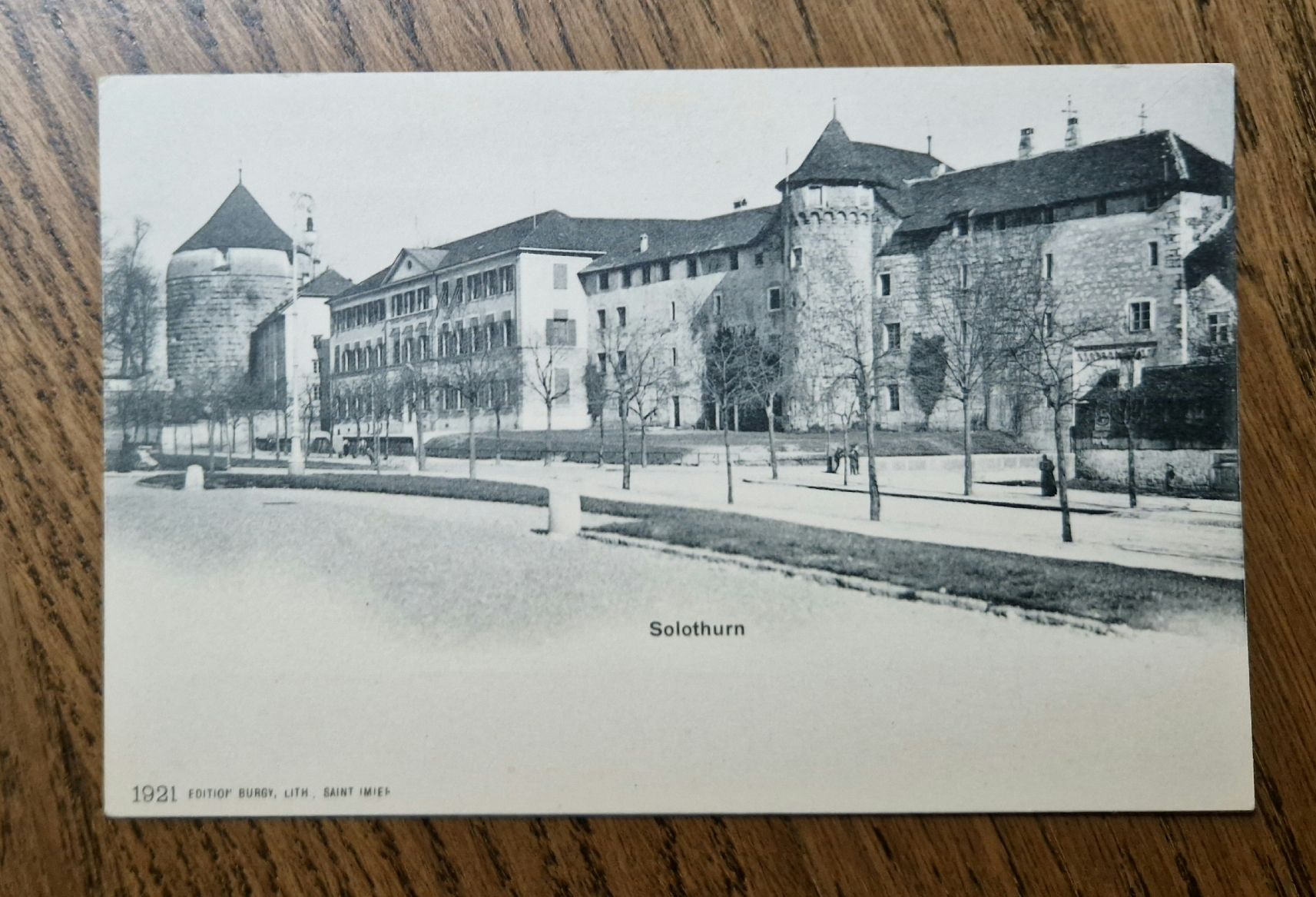 Cartoline postali: Solothurn, Altes Spital, um 1900 – Usato da Ebikon venduto da Donar50
