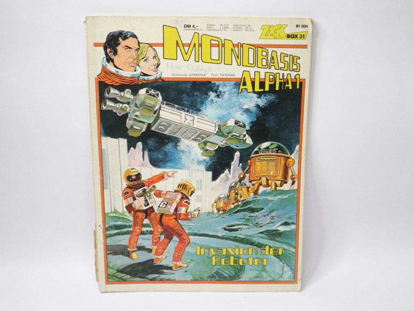 Comics: 1975, Comic Mondbasis Alpha1, Invasion der Roboter – Gebraucht aus Eschenbach SG von Astalavista