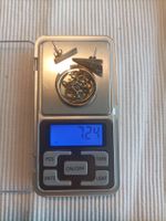 7.24g Altsilber-Schmuck: Kette, Ohrringe, Anhänger!