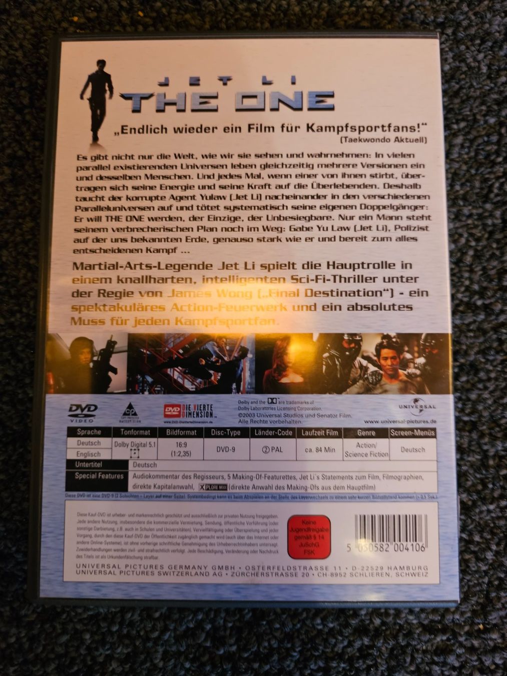 Tutti i DVDs: THE ONE(13660) – Usato da Ruswil venduto da M71 1