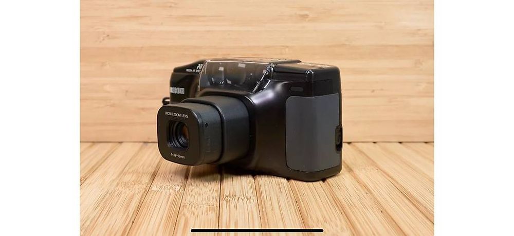 Appareil Photo Argentique Ricoh RZ 750 - Compact 35mm - Occasion Fonctionnel - Noir