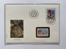 FDC Pro Patria Römerweg am Grossen St. Bernhrad VS  1996 ET