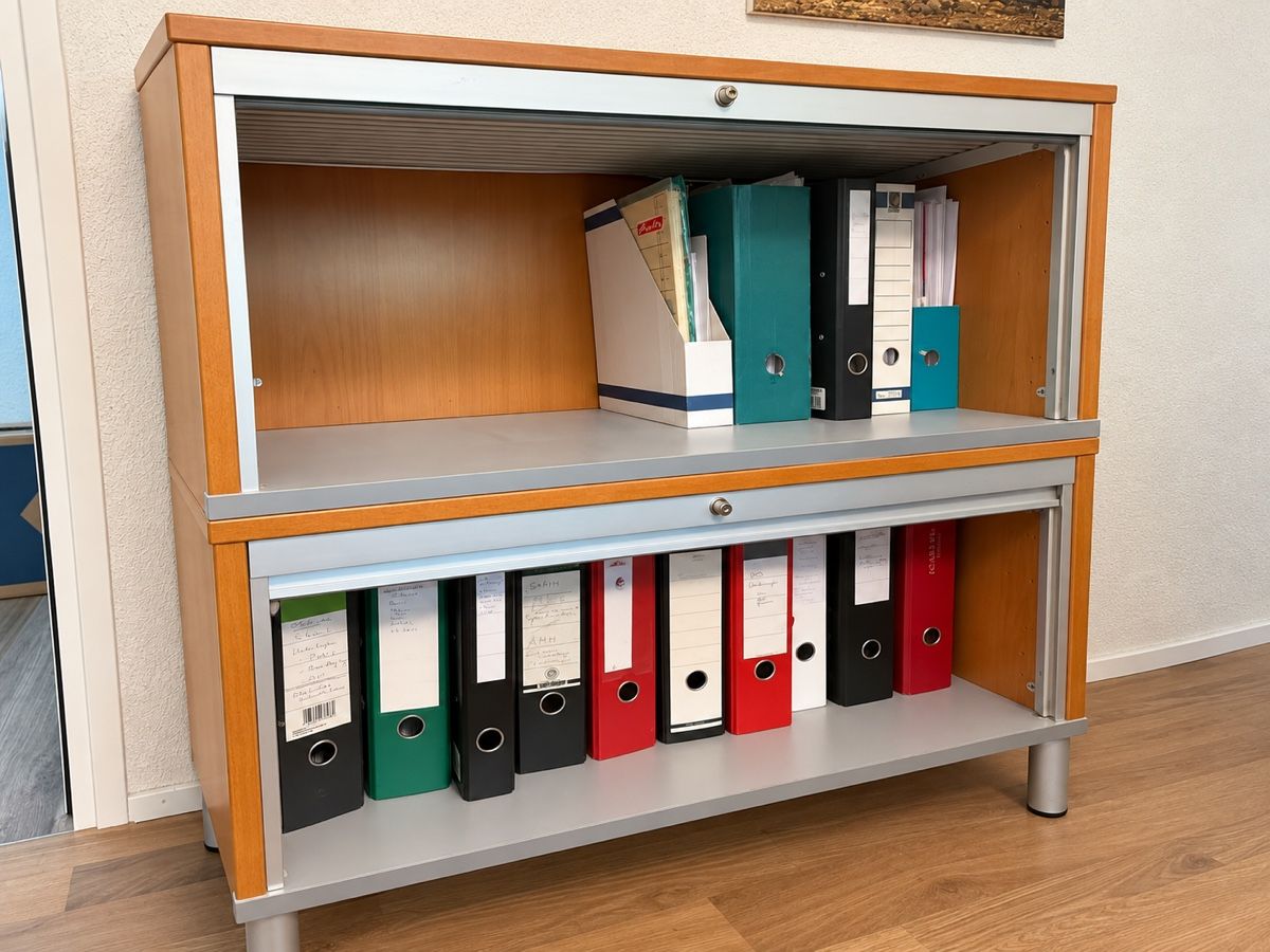 Kommoden: IKEA EFFEKTIV Rolladenschrank – Silber – Gebraucht aus Wettswil von MoeLu 2