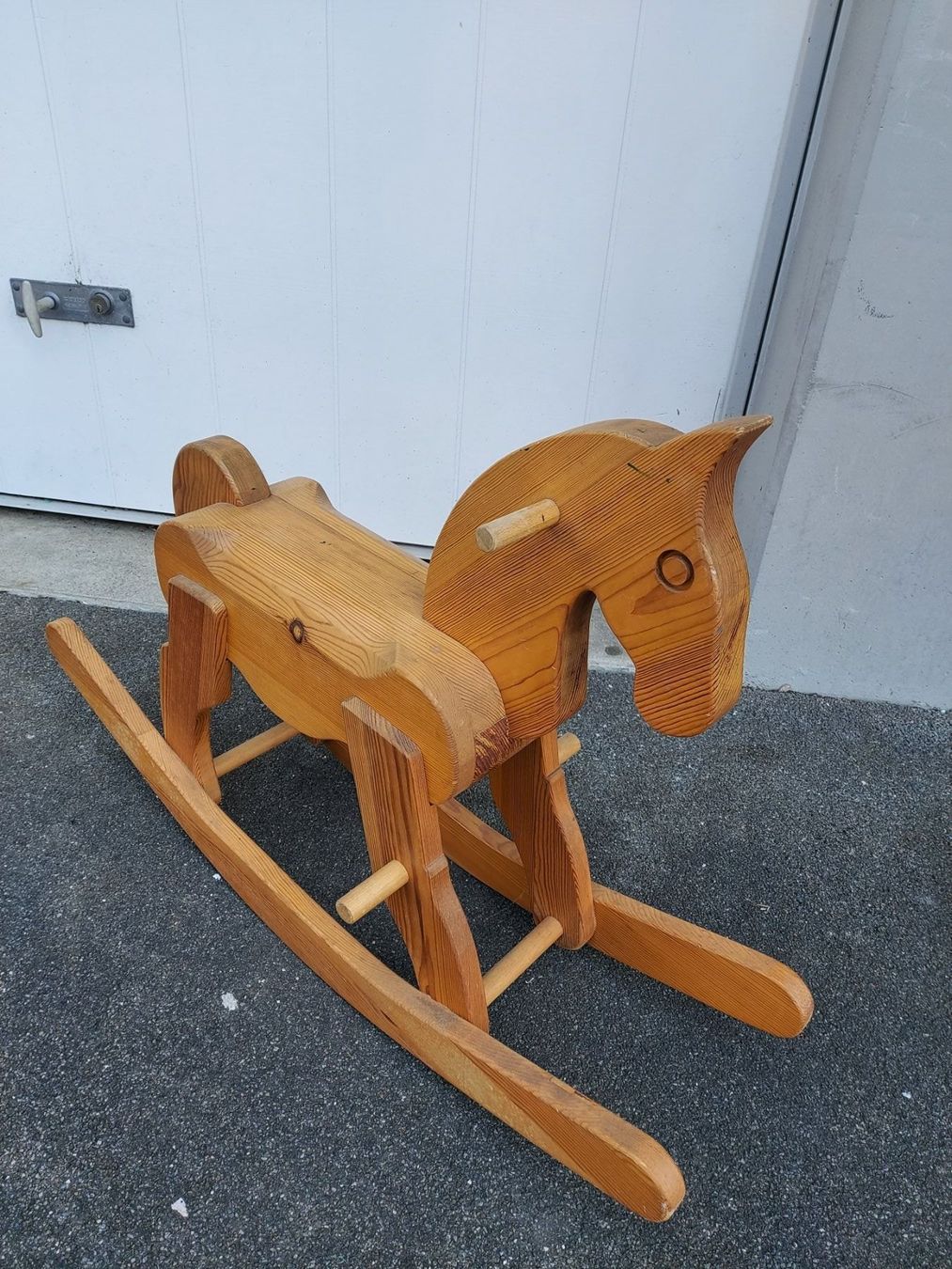 Altre altalene da giardino: Massives Schaukel Holzpferd – Usato da Dietikon venduto da Miakitty 2