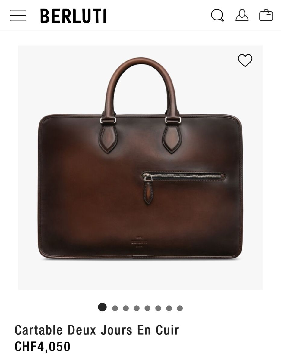 Borse: Cartable Deux Jours En Cuir- Berluti – Nuovo e nell'imballaggio originale da Fully venduto da Rikikaka 4