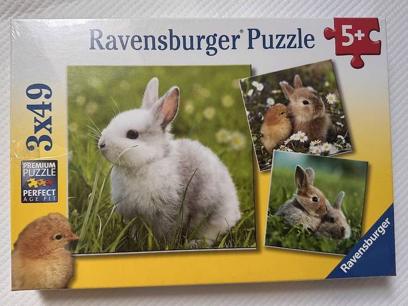 Ravensburger Puzzle: Ravensburger Hasen Puzzle – Nuovo e nell'imballaggio originale da Buttwil venduto da cpi_q5sp