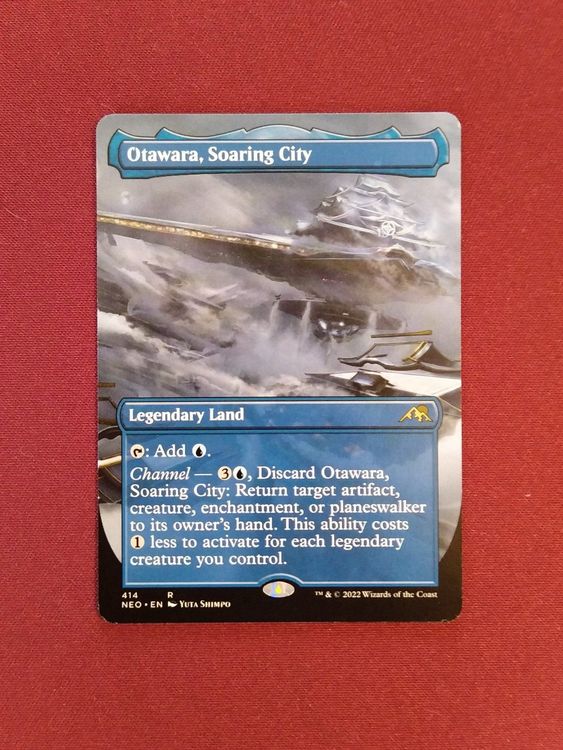 MTG Kamigawa Neon Dynasty Otawara, Soaring City (Borderless) | Kaufen ...