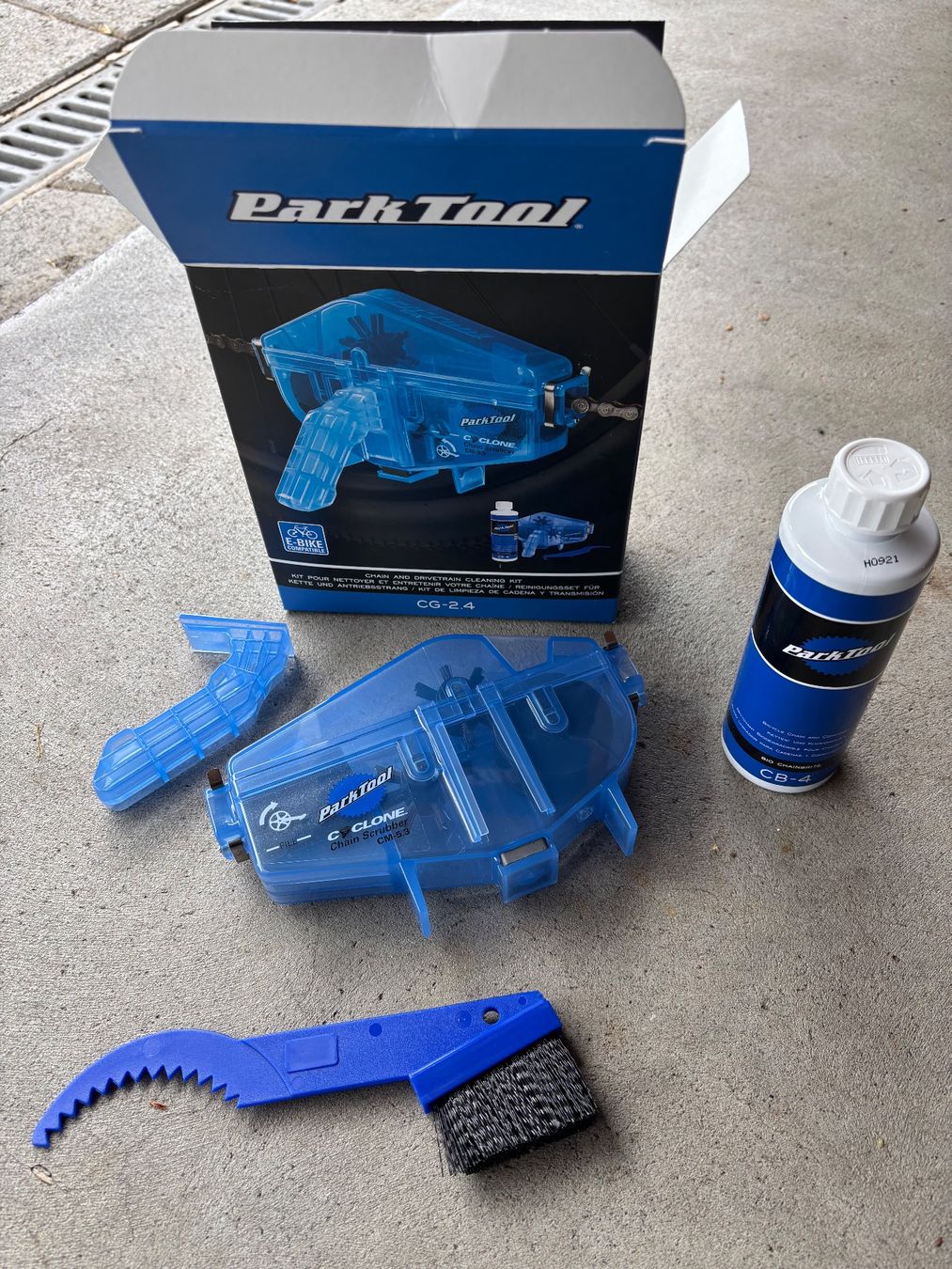 Park Tool Tutti gli attrezzi: Park Tool Kettenreiniger Set – Nuovo e nell'imballaggio originale da Thalwil venduto da Swisshoneys 1