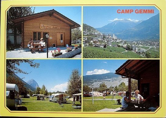 Cartes postales: SUSTEN VS Camping Gemmi – D'occasion à Jona par philajona