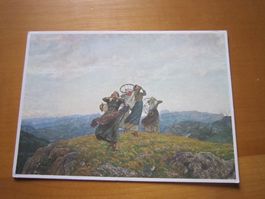 No 17 Postkarte Gesang beim Sonnenaufgang