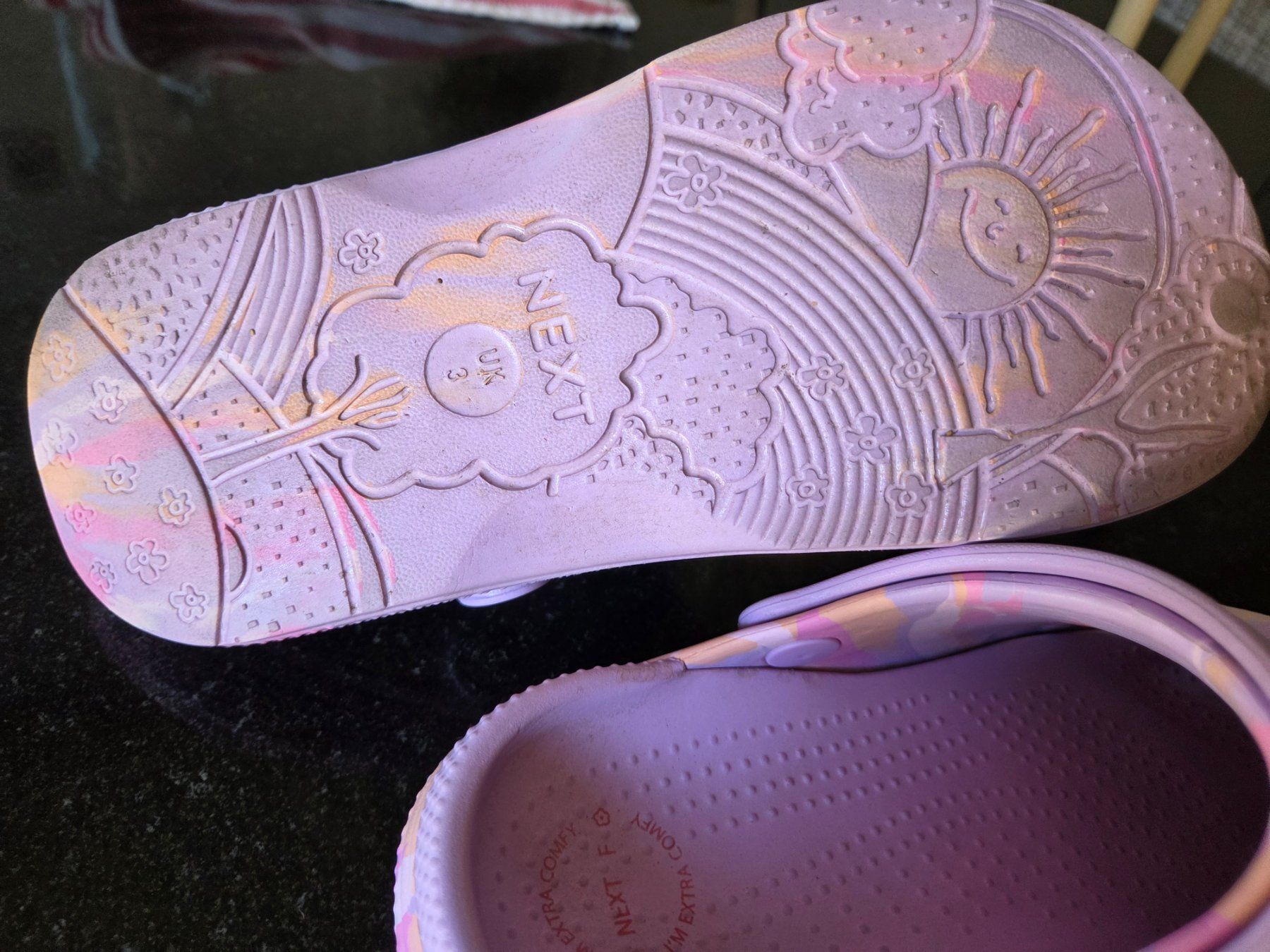 Scarpe per ragazze: Comfort Clogs - lila Gr 35.5 – Usato da Ermensee venduto da Hallo_Schweiz 3