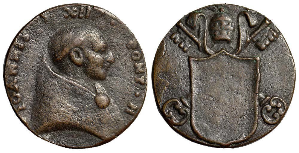 Medaglie: Rom, Restitutionsmedaille John XII – Usato da Chiasso venduto da Novamarketing