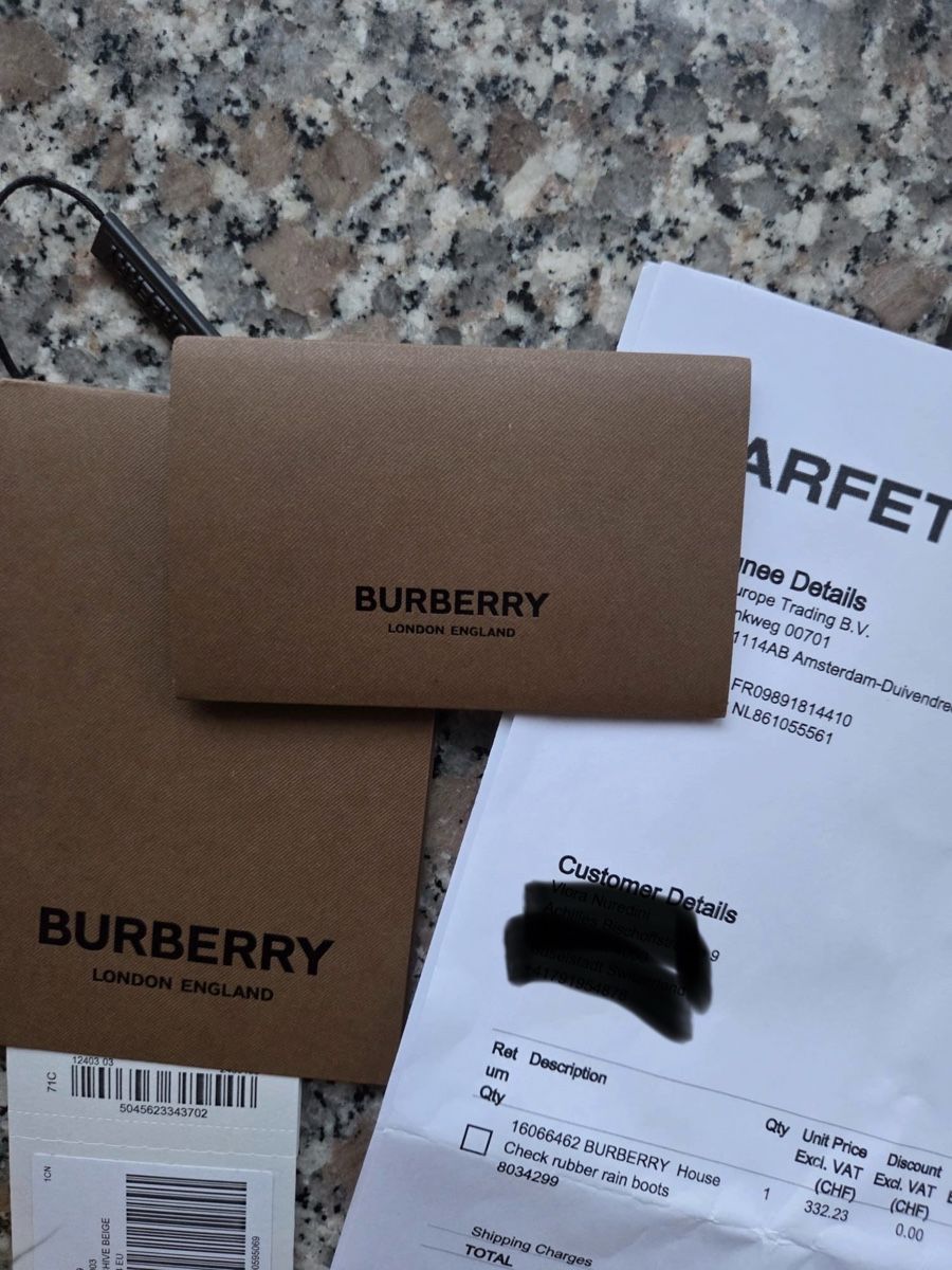 Burberry Scarpe da donna: BURBERRY Stiefel Grösse 37 – Nuovo (secondo la descrizione) da Basel venduto da David_2019 1
