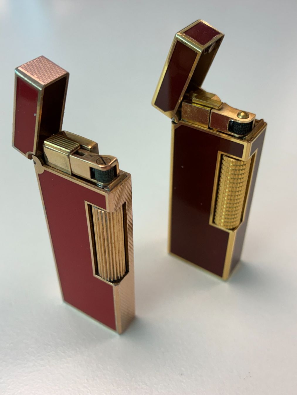 Dunhill Accendini: Lot de 2 briquets Dunhill laqué – Usato da Veyrier venduto da cyr_r7gt