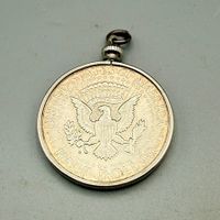 Silber Münzanhänger Kennedy 1964 Half Dollar