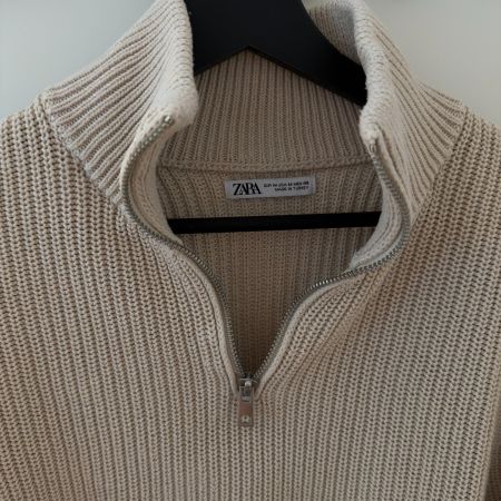 Zara Col Zippé taille M
