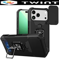iPhone 18 PRO Hülle Cover Ring Case Etui Coque Tasche Robust