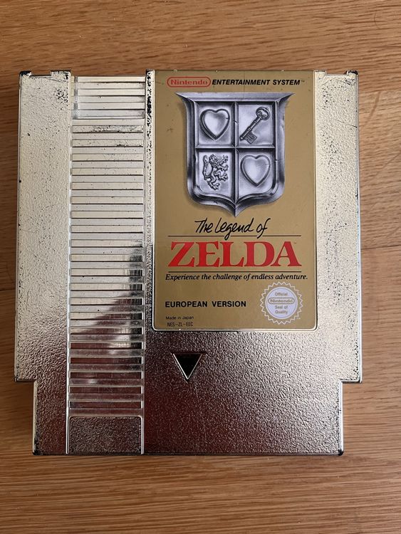 Original Nintendo NES The Legend of Zelda - Getestet (Gebraucht) in ...