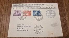 1939 Ballonflug Landi Zuleitung Liechtenstein