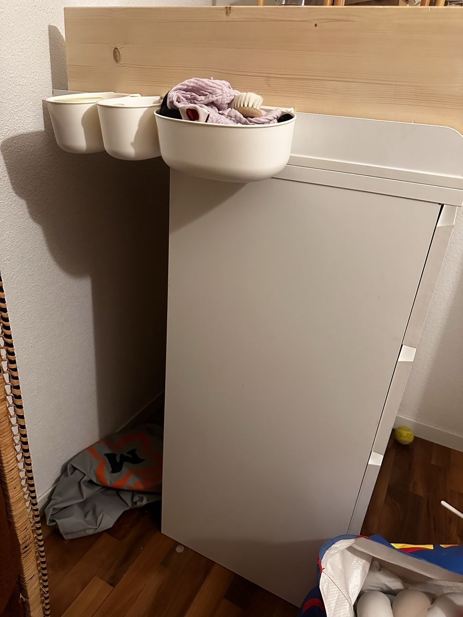 Ikea Fasciatoi & Accessori: Ikea malm Kommode mit Wickelaufsatz wickeltisch – Usato da Bürglen TG venduto da cikadaga 4