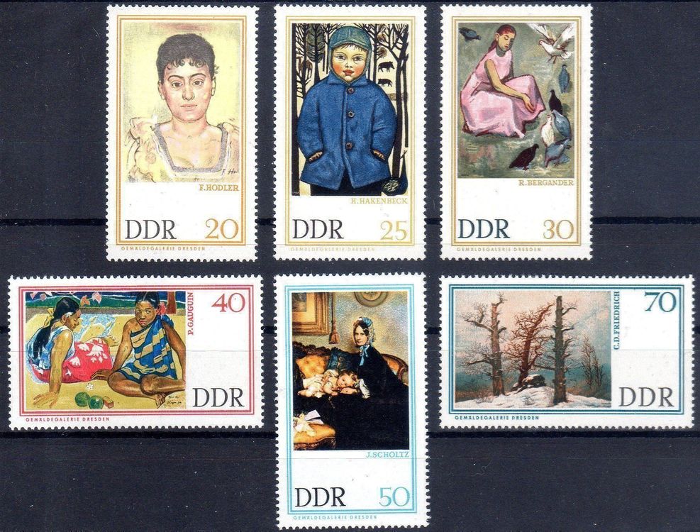Briefmarken Ddr Gemaldegalerie Dresden