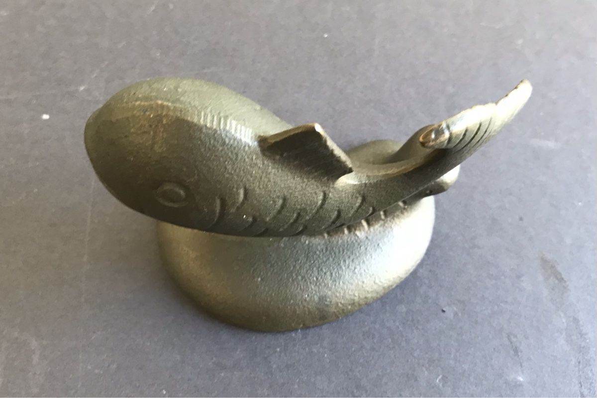 Statuette: Figurine poisson bronze RM 11cm occasion – Usato da Penthaz venduto da Petrus45 4