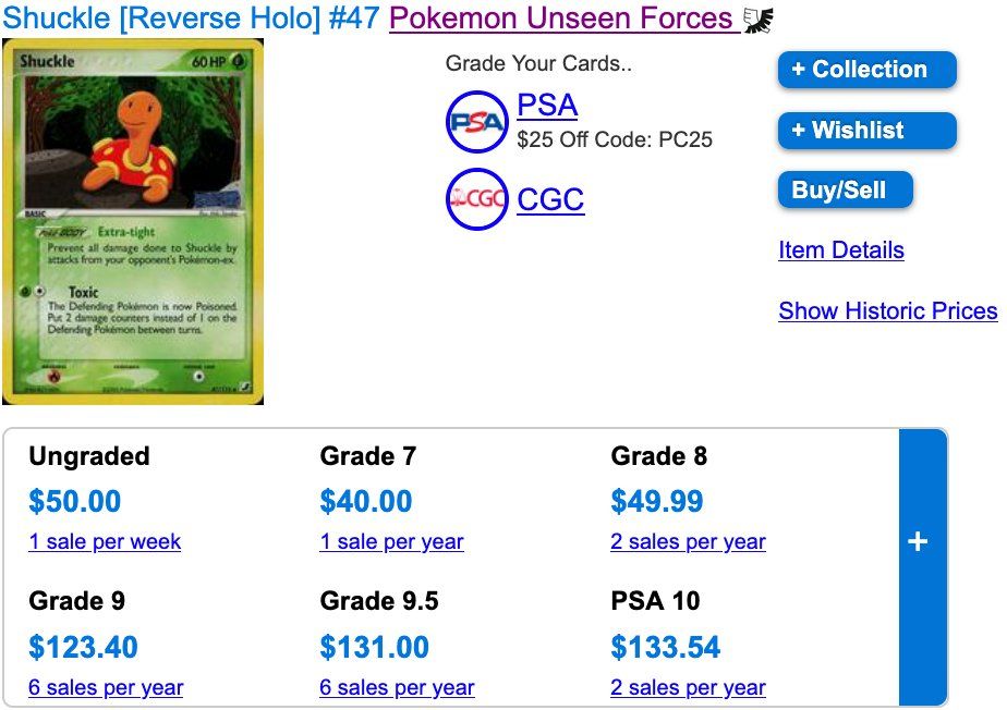Pokémon Carte collezionabili: Shuckle Reverse Holo 47 – Usato da Zürich venduto da PEACECOCOON 3