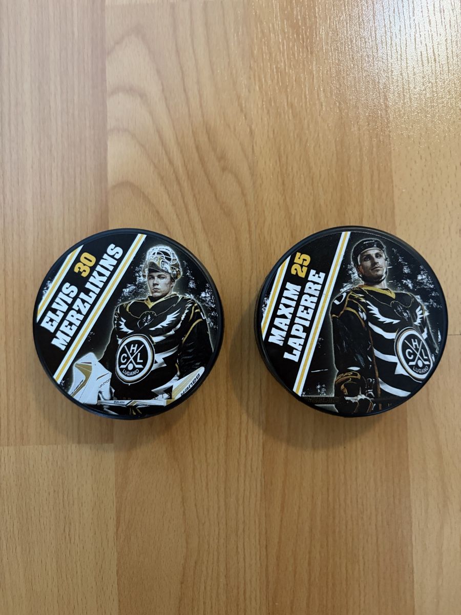 Autographes: Puck hockey HC Lugano – D'occasion à Bulle par TheBigL