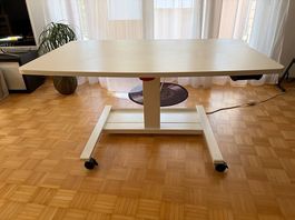 Lista LO Cockpit Sitz-/Stehtisch mit Rollen (120 x 76)