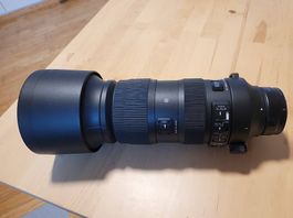 Objectif Sigma 60-600mm avec bague Canon RF