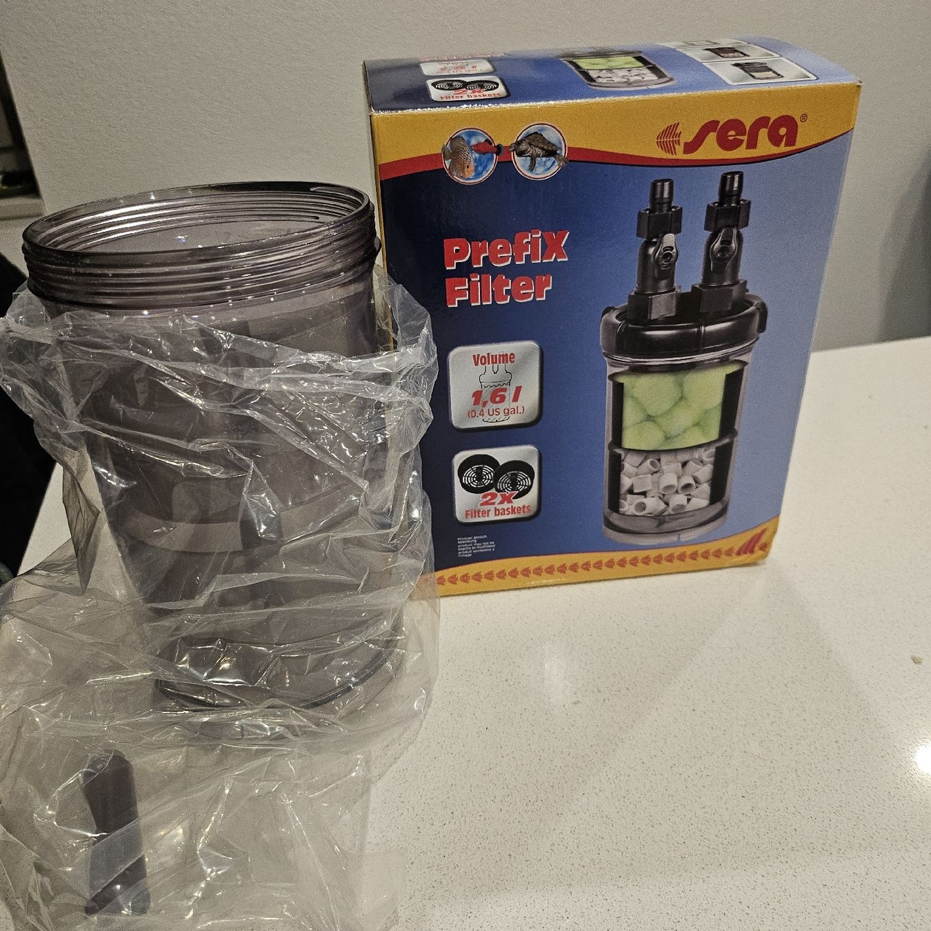 Filtri: Sera Prefix Filter 1.6l Vorfilter Aquarium Neuware – Nuovo e nell'imballaggio originale da Emmenbrücke venduto da Giusib 1