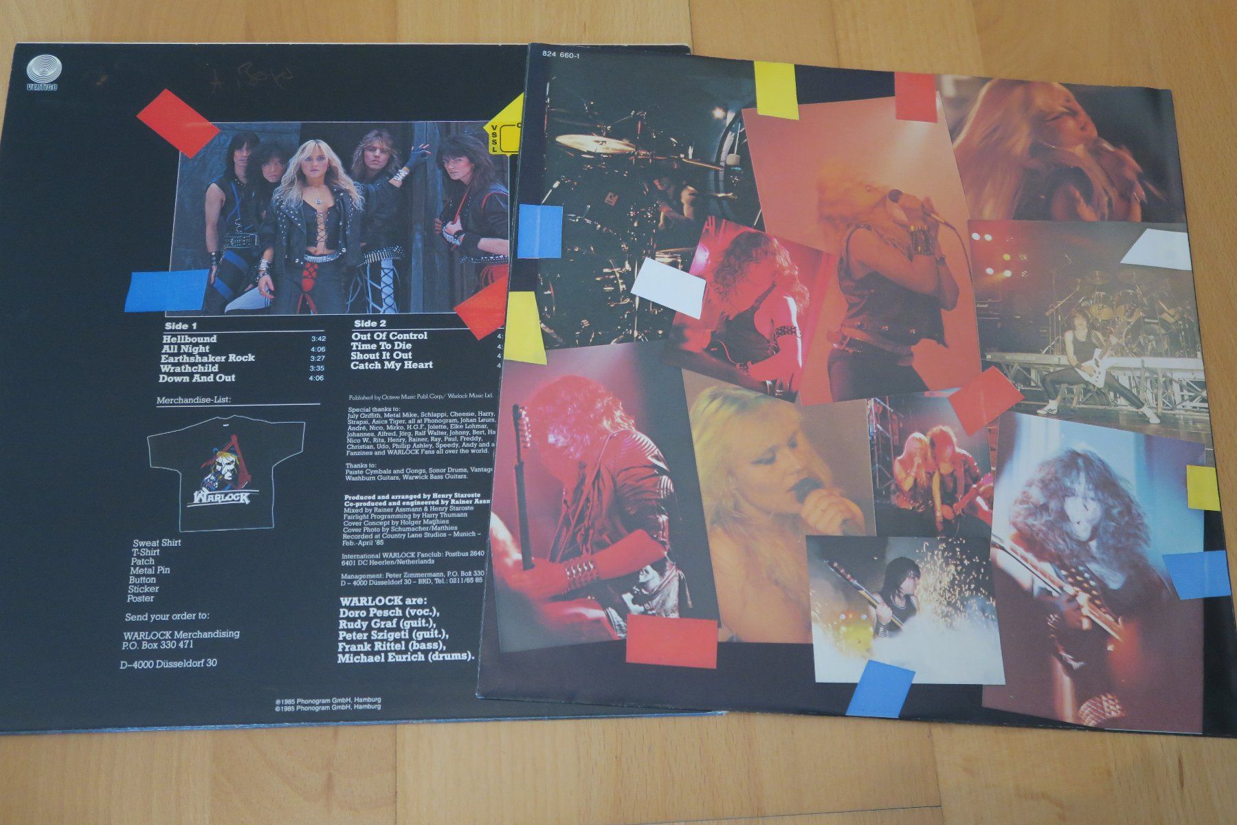 Dischi in vinile: Warlock – Hellbound – Usato da Thun venduto da Karibu70 2