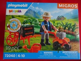 PLAYMOBIL Gemüsefeld, 1 Stück NEU Migros Mania, 4-10jährig,