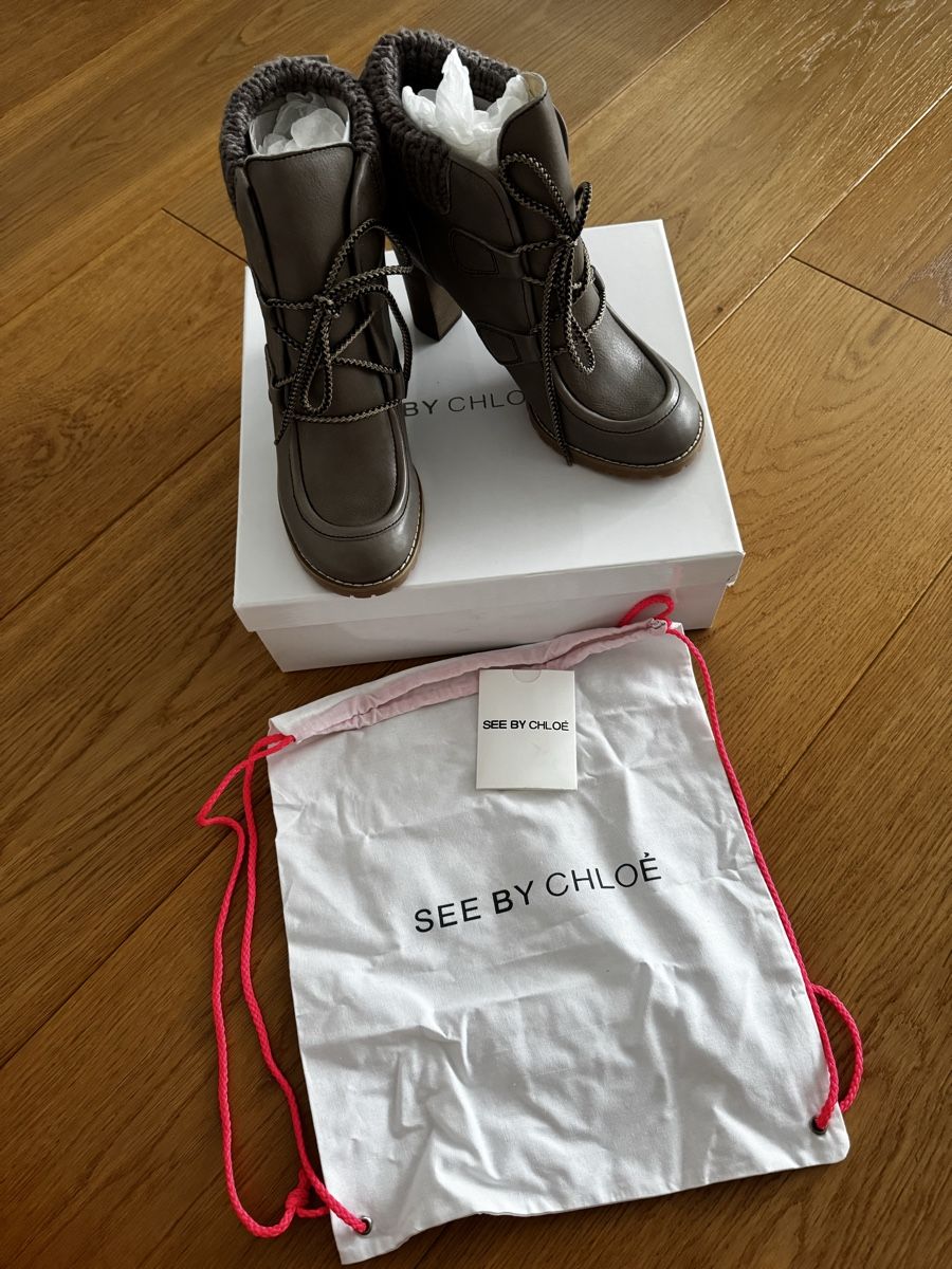 Chloé Chaussures femmes: See by Chloé Stiefel Gr. 39 Leder – Neuf avec emballage d'origine à Killwangen par was.sharp 1
