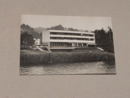 Karte Oberägeri ZG Hotel Seestern 1955