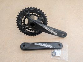 Kurbel SRAM S1000 38/24 170 mm GXP 2x10-Gang 104BCD
