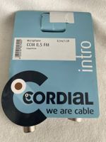 CORDIAL CCM 0.5 FM - Mikrofon-Kabel, 0.5m   A84