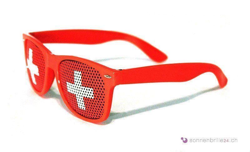 Lunettes & Verres: Fanbrille Schweiz – Neuf avec emballage d'origine à Niederrohrdorf par sonnenbrille24