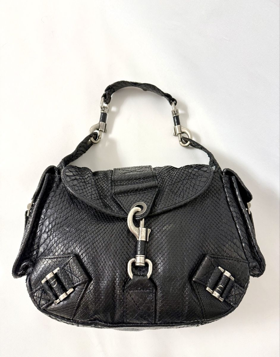 Dior Sacs femmes: Dior Handtasche Python Leder Schwarz - Top Zustand! – D'occasion à Zürich par Nazerali8002 1
