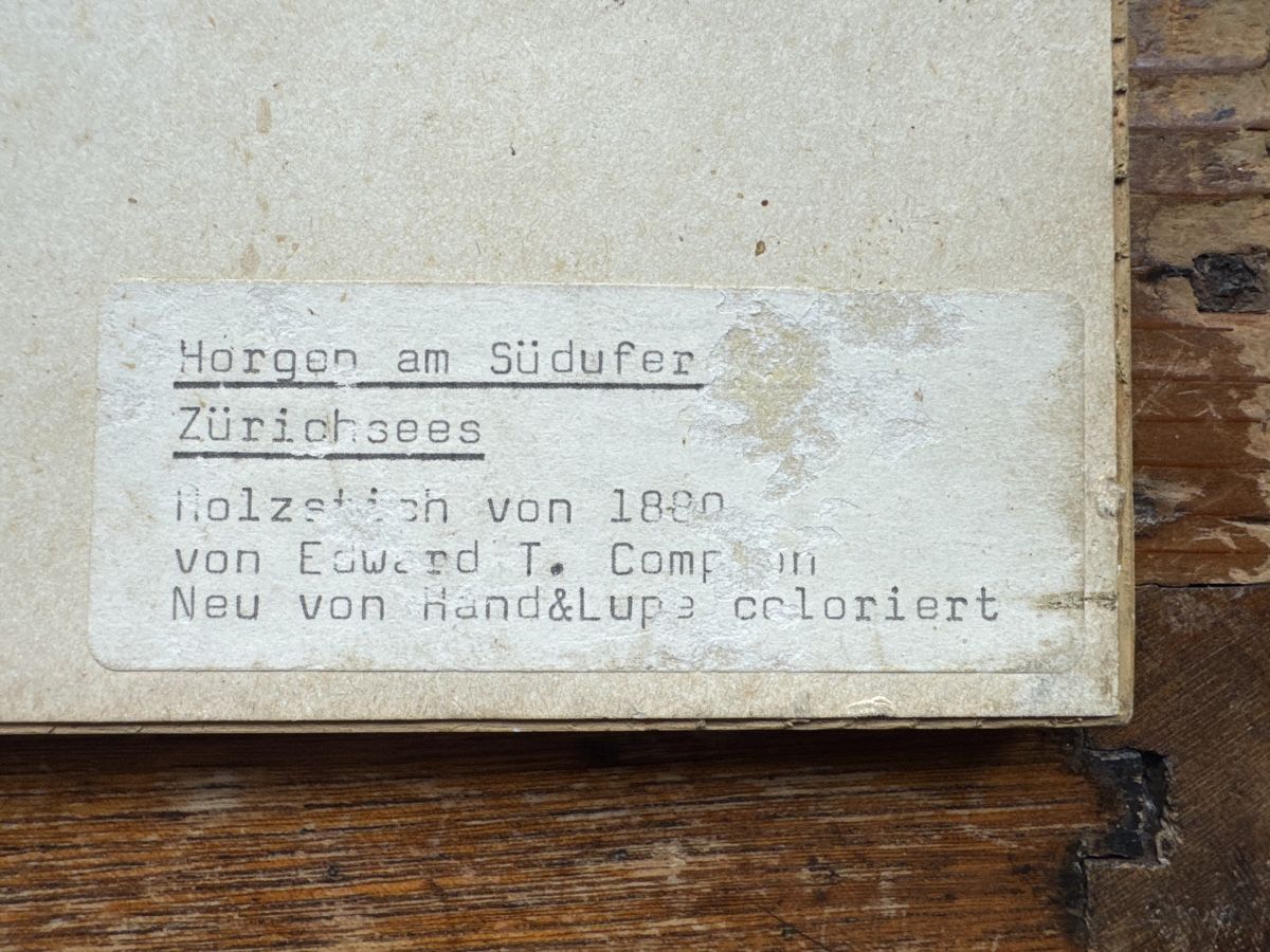 Gravures: Holzstich Von 1880 – D'occasion à Bülach par Suters0403 4