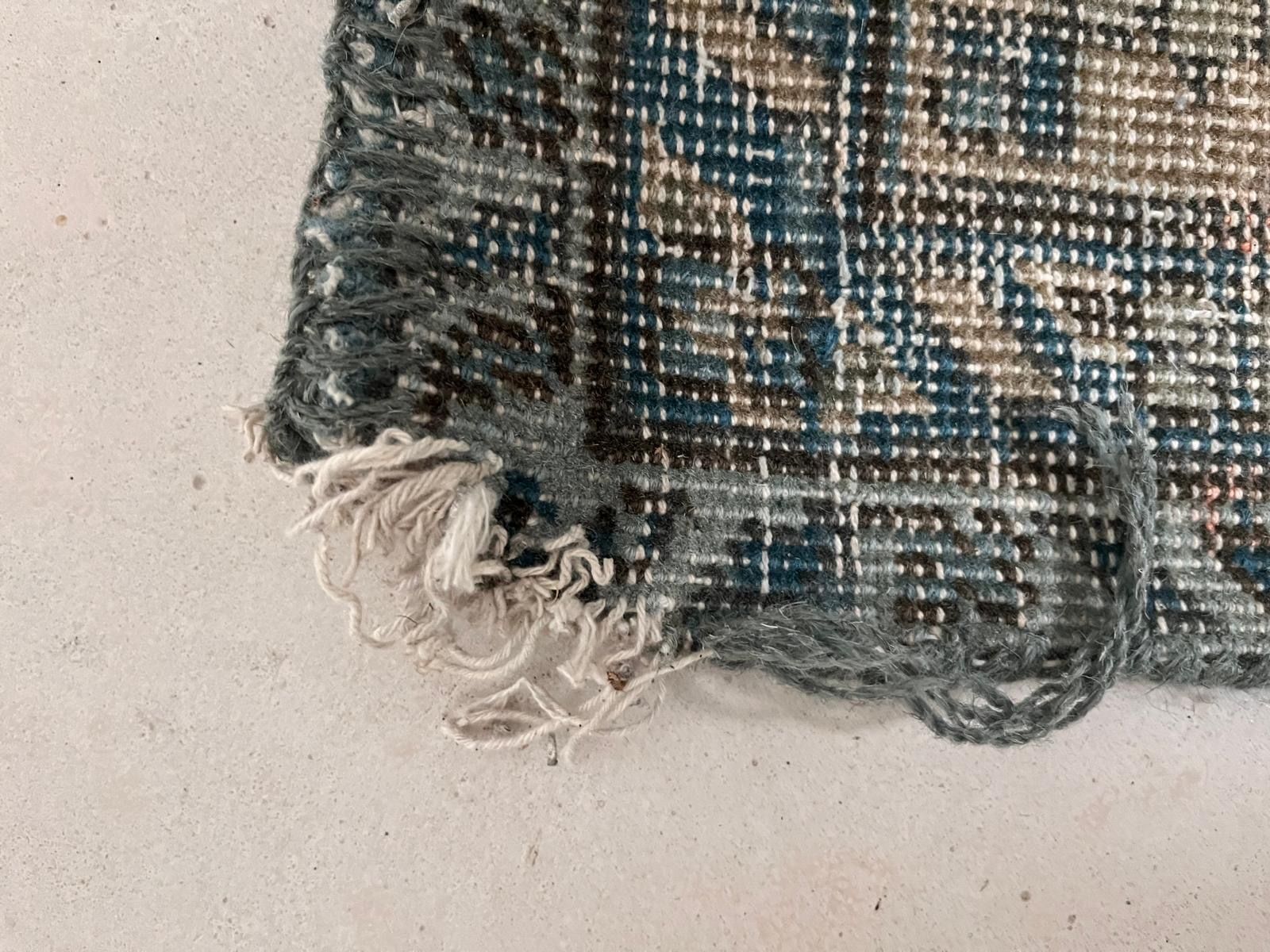 Tappeti: Vintage Teppich, hellblau gemustert, Orient-Look, Top! – Usato da selzach venduto da sanperepescador 1