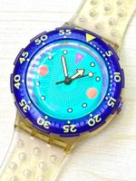 Coole Swatch Scuba Uhr für den Sommer.