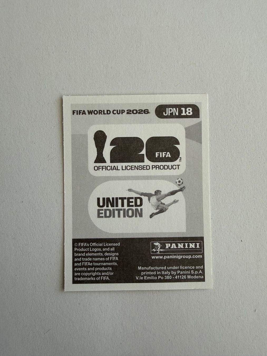 Panini Carte collezionabili: Ito JPN18 - Panini CH Edition WM 2026 – Nuovo (secondo la descrizione) da Grenchen venduto da nicus_aveiro 1