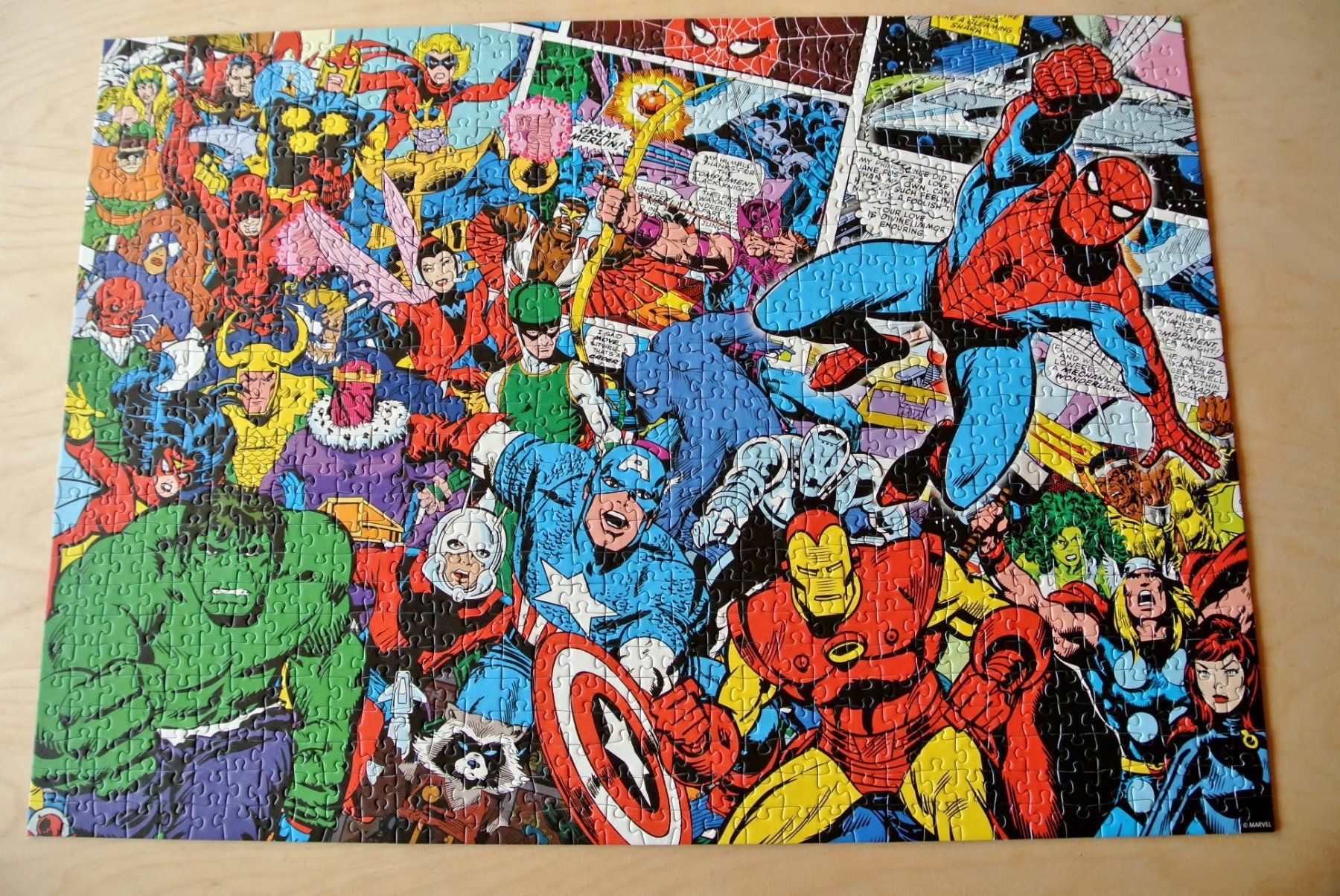 Ravensburger Puzzles: MARVEL Challenge 1000 Teile von Ravensburger #16 562 9 – Gebraucht aus Zell ZH von fossilchen 2