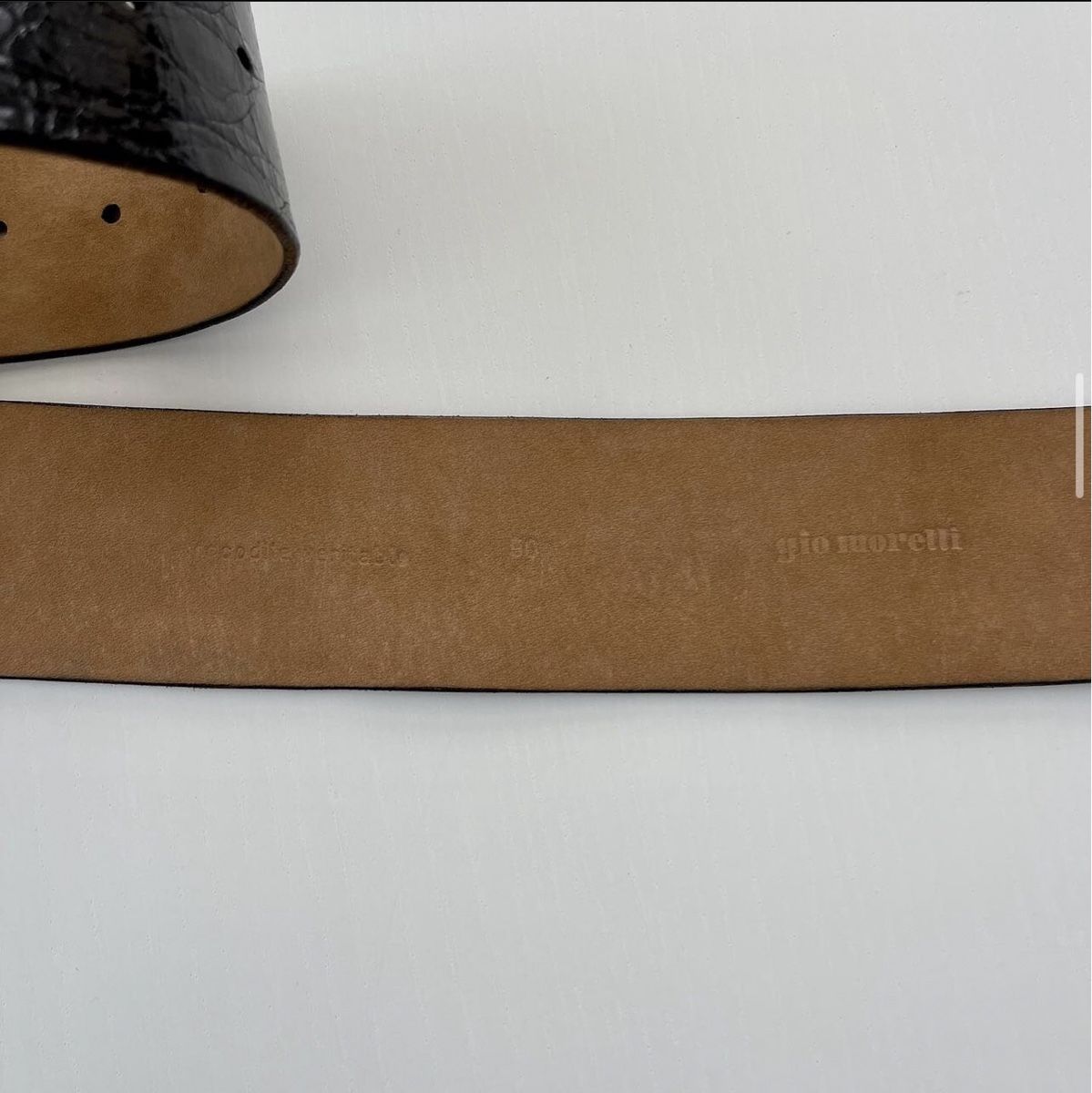 Cinture: GIO MORETTI  crocodile leather belt – Nuovo (secondo la descrizione) da Freienbach venduto da Avviivva_Shop 3